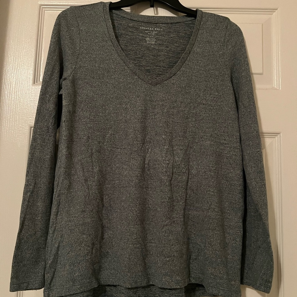 Blue Comfy Top